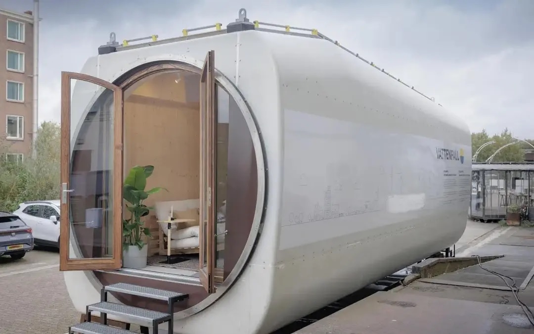 Wind turbines could soon be recycled into homes