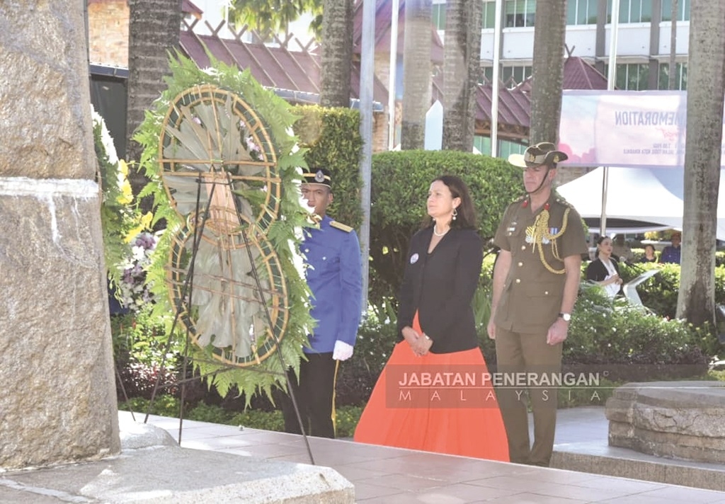 Anzac Day ceremonies in Kota Kinabalu, Sandakan