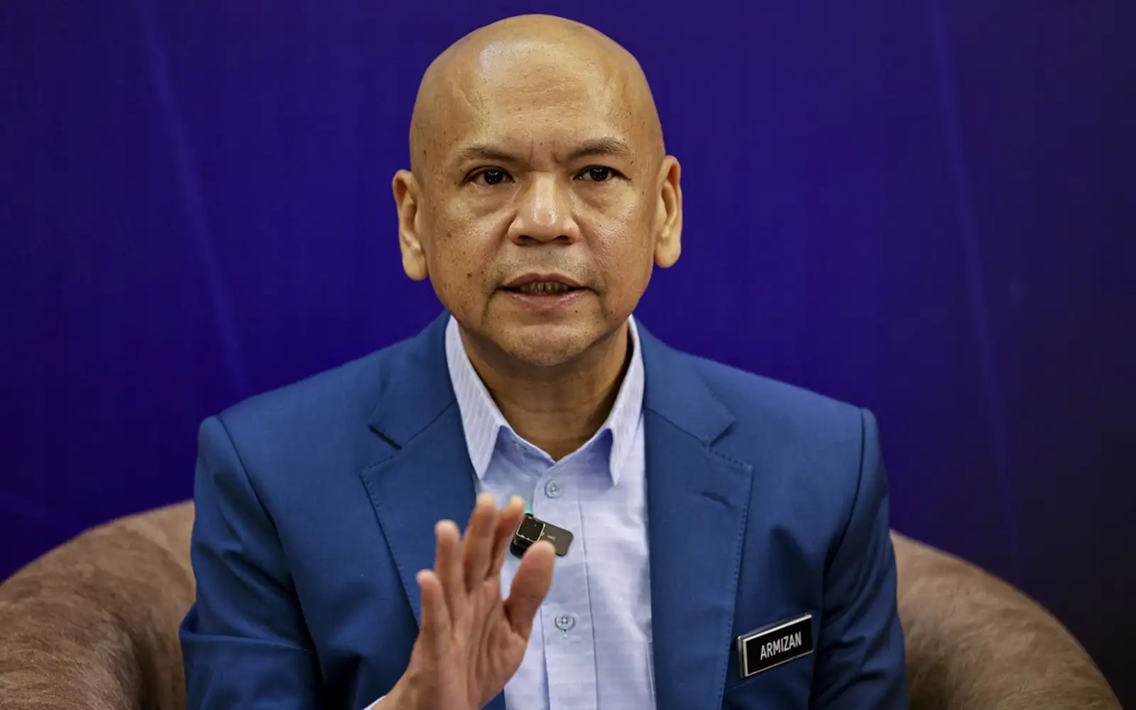 Armizan confirms not contesting in state polls