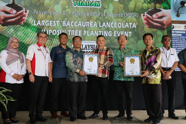 60,000 saplings planted in Tuaran, 8,800 Liposus make MBR entry