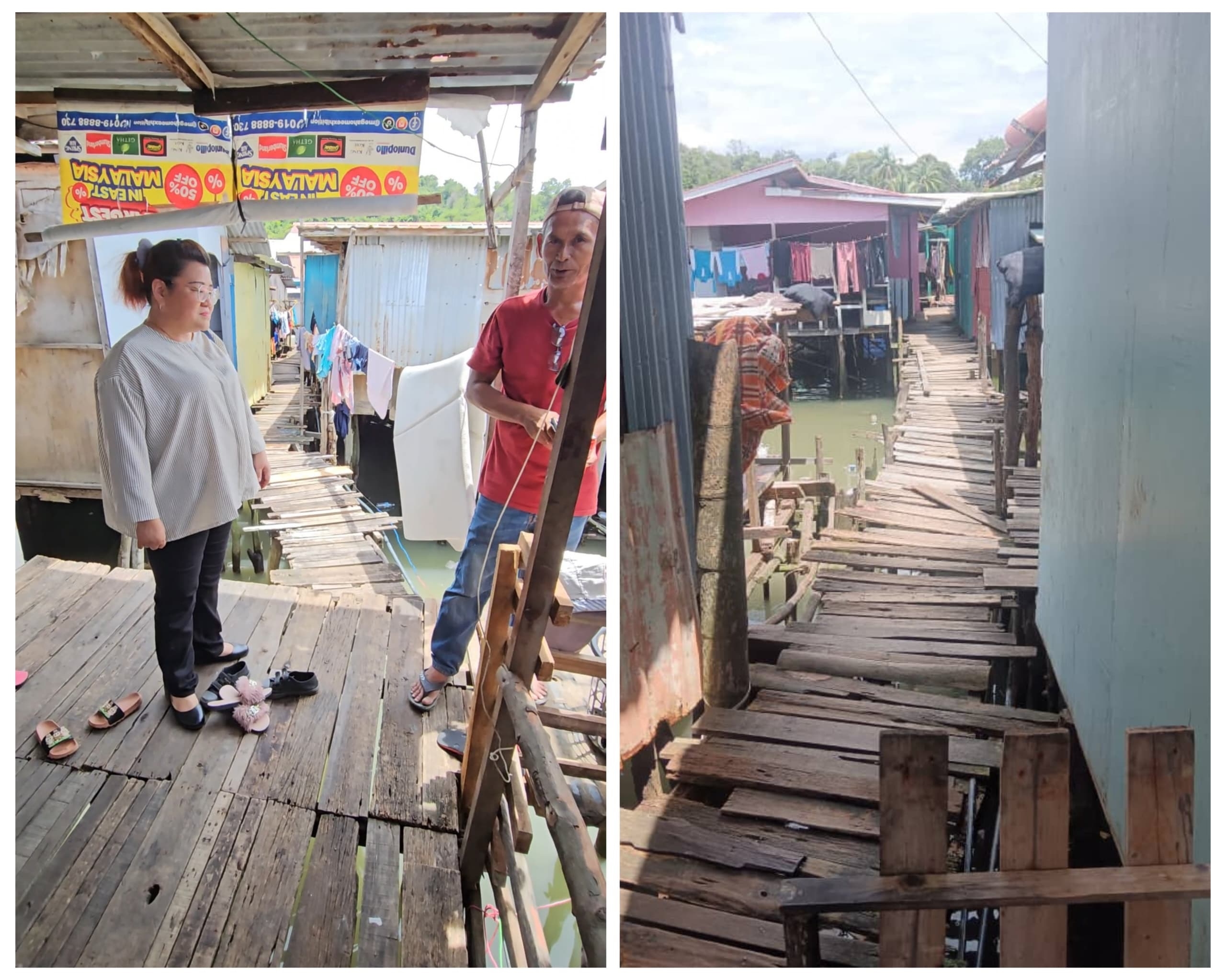Kampung Numbak folks urge action on catwalk bridges