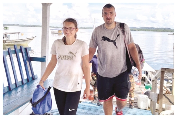 Lost French couple rescued in Rainforest Discovery Centre