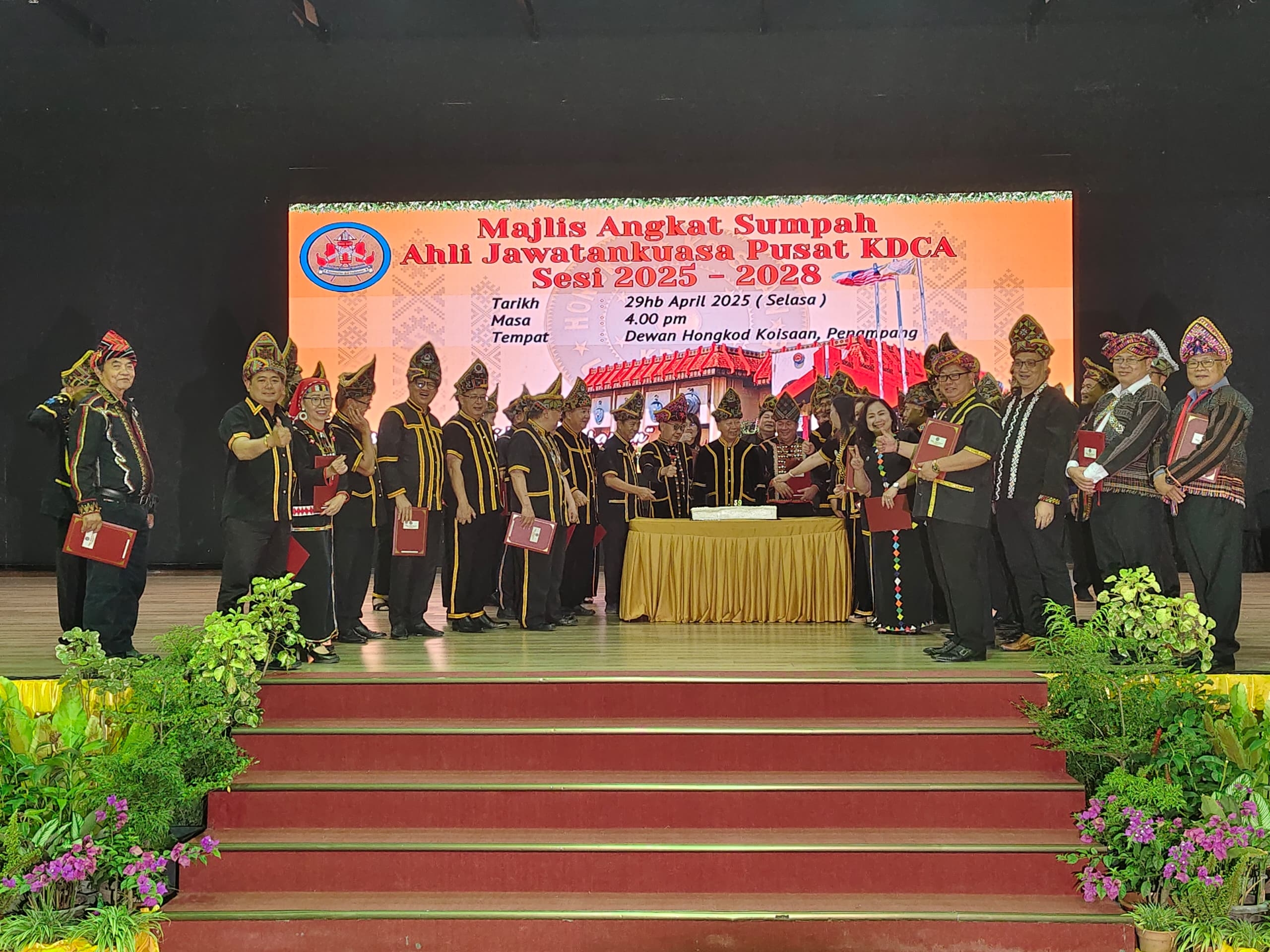 Pairin urges unity, vision as KDCA enters 59th year