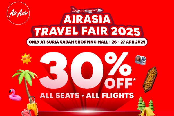 AirAsia Fair set to boost travel demand via Sabah