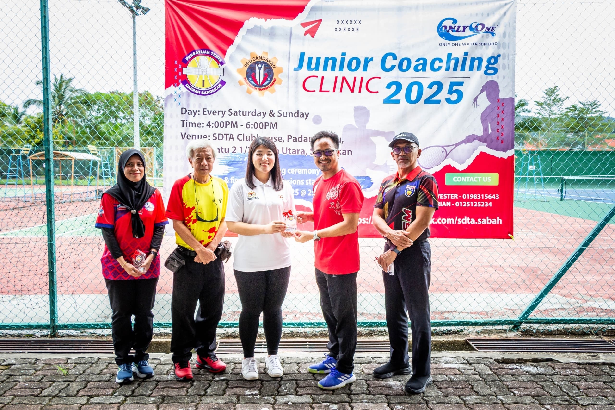 Sandakan MP praises Sandakan District Tennis Association efforts