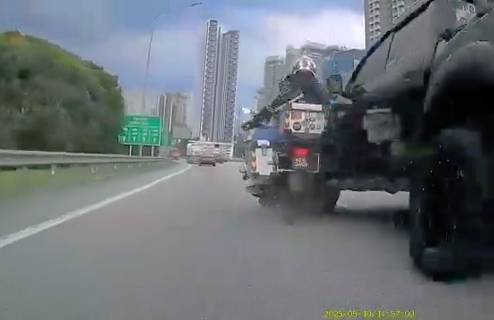 Nissan Navara driver jailed 30 days, fined RM12,000 for reckless driving that seriously injured bikers on Duta Toll Plaza