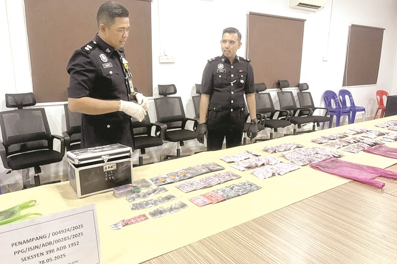 RM119,400 drugs seized, two held