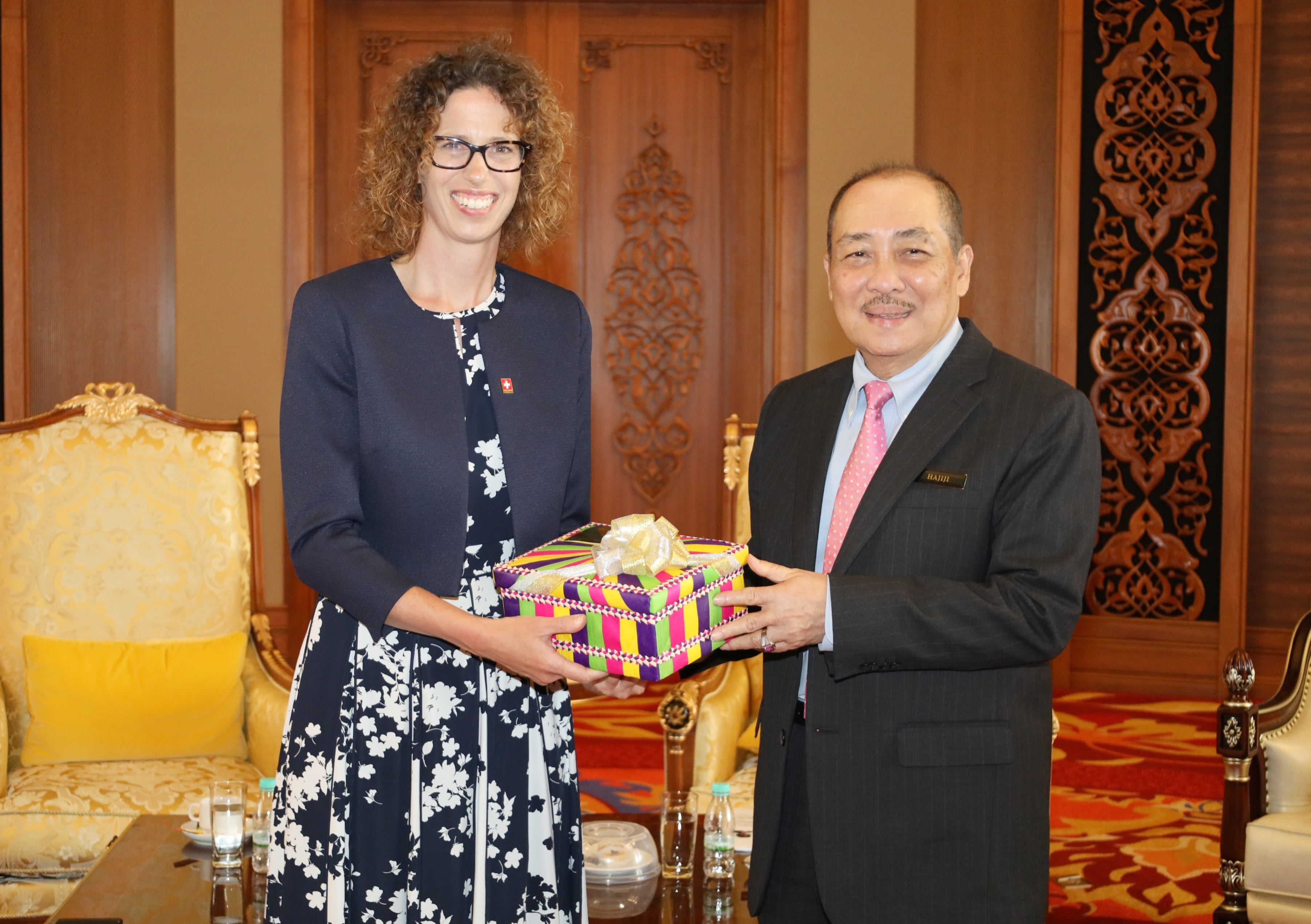 Swiss envoy meets Chief Minister