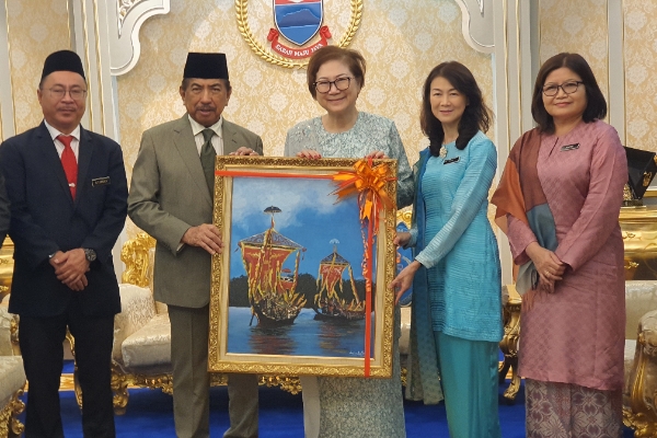 State Tourism, Culture and Environment Minister pays courtesy call on TYT, extends invitation to 30th Regatta Lepa 2025
