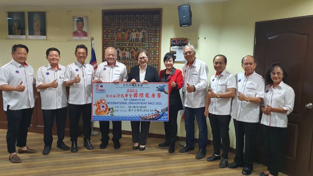Prelude to upcoming Federation of Chinese Associations Sabah Dragon Boat Race