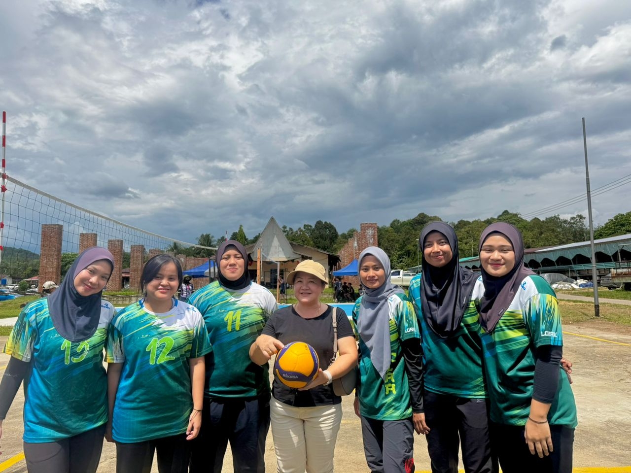 Majlis Daerah Beaufort, Lubak win volleyball tourney
