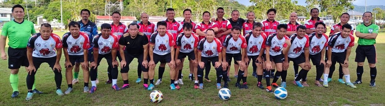 Masjid Jamek Pekan Mesapol win friendly football match