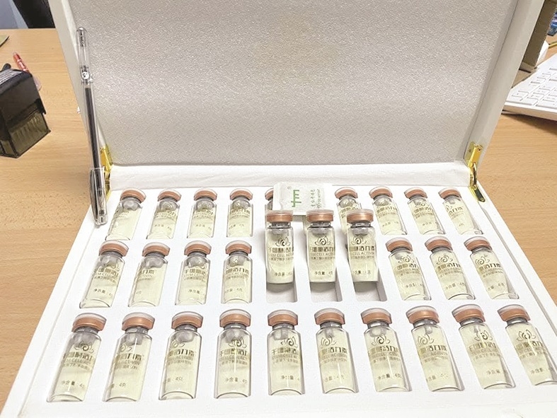 Unregistered meds, syabu seized in Lahad Datu