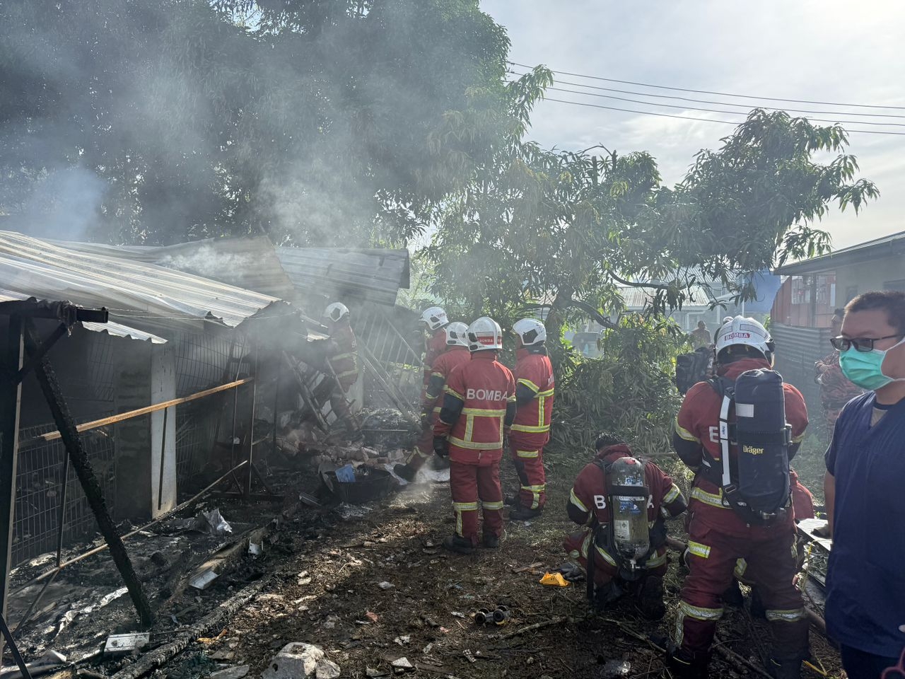 Woman, granddaughter killed in Manggatal fire