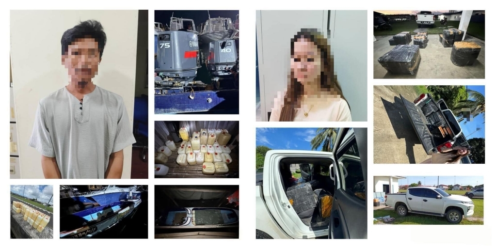Petrol, beauty products seized in Semporna raids