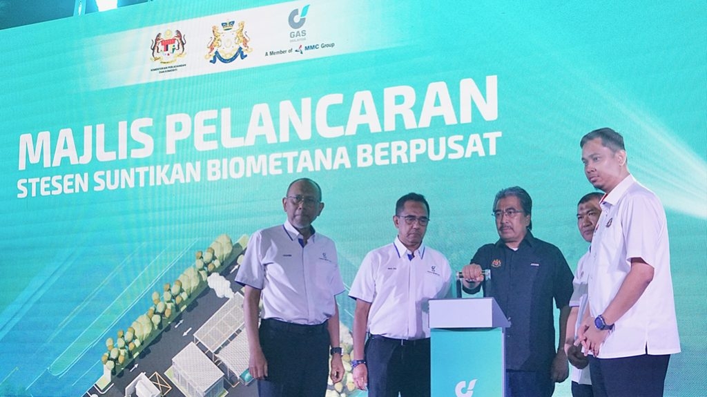 Gas Malaysia unveils Malaysia's first centralised biomethane injection station