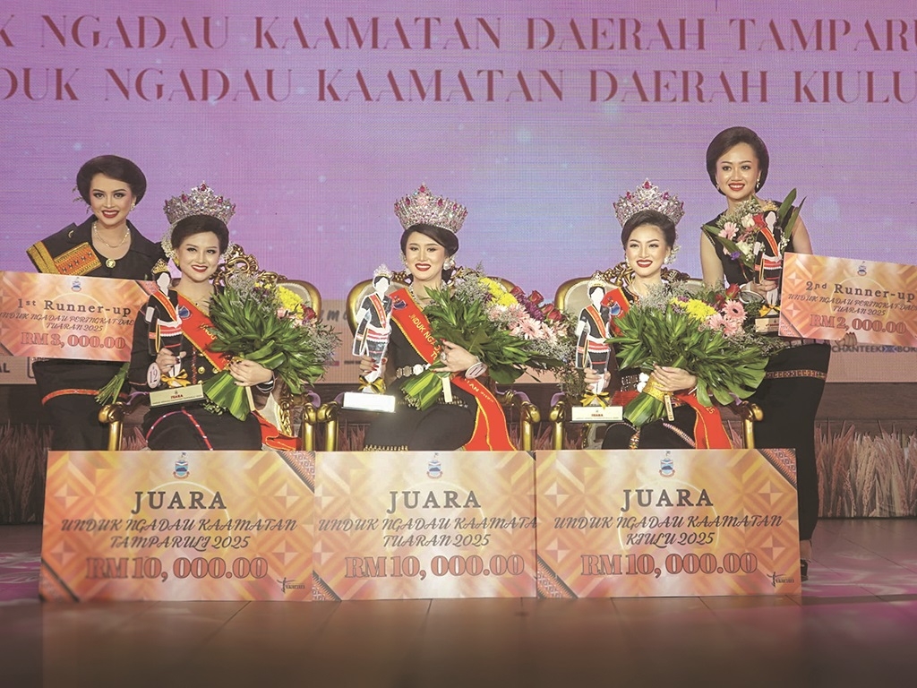25 year old crowned Tuaran Unduk Ngadau