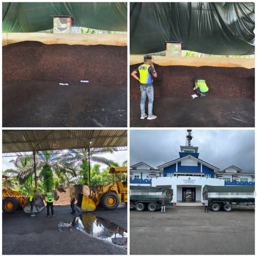 Palm oil kernels worth RM2 million seized in Lahad Datu raid