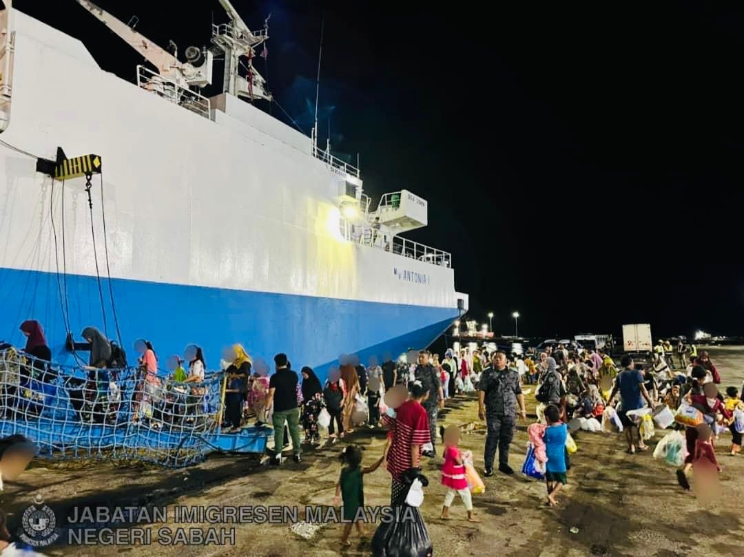 769 undocumented Filipinos deported from Sabah