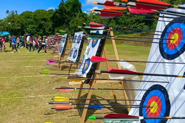 Traditional archery meet in Sipitang