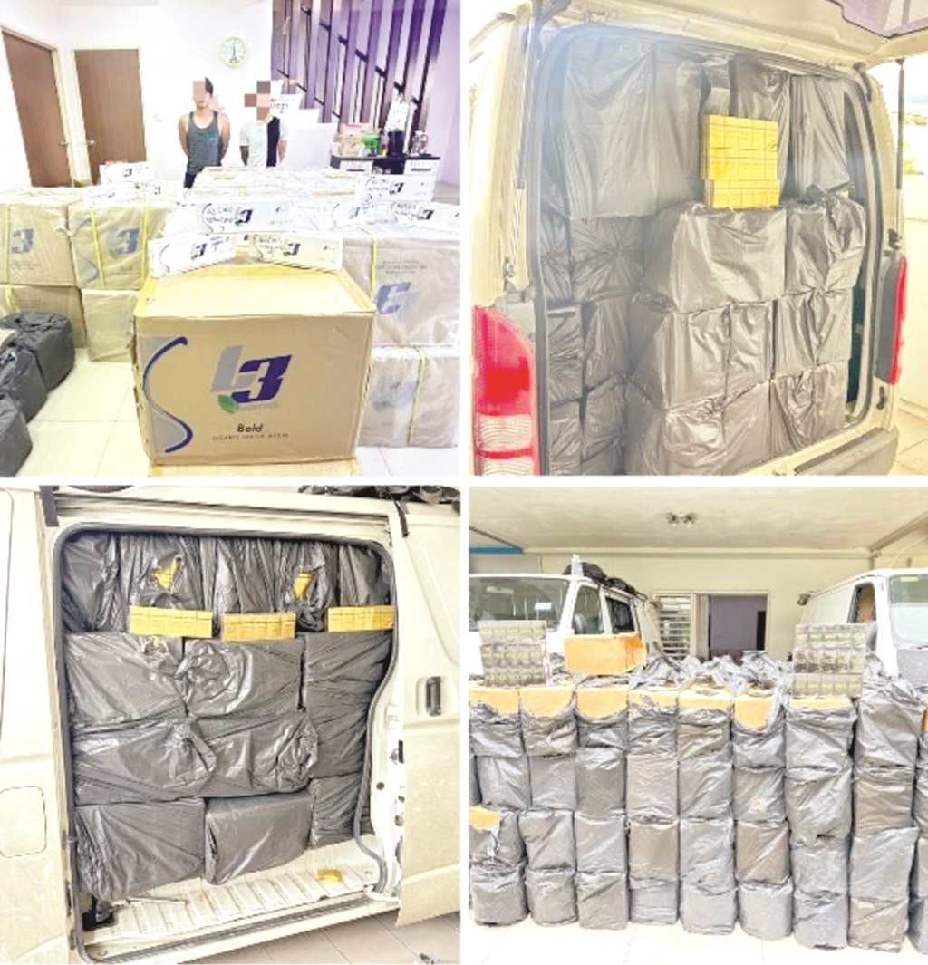 RM25 million smuggled goods seized in April