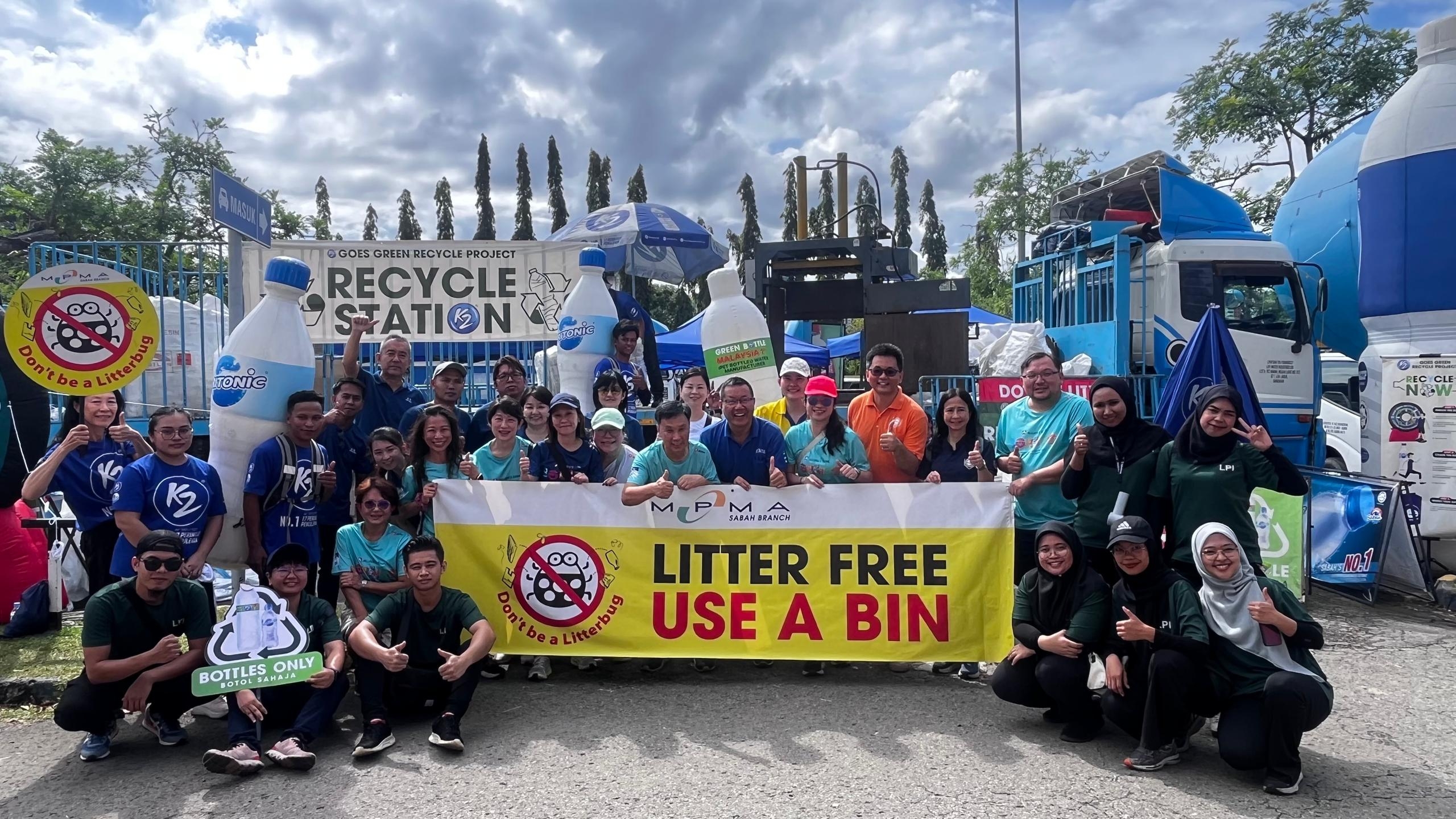 500kg plastic waste collected during marathon