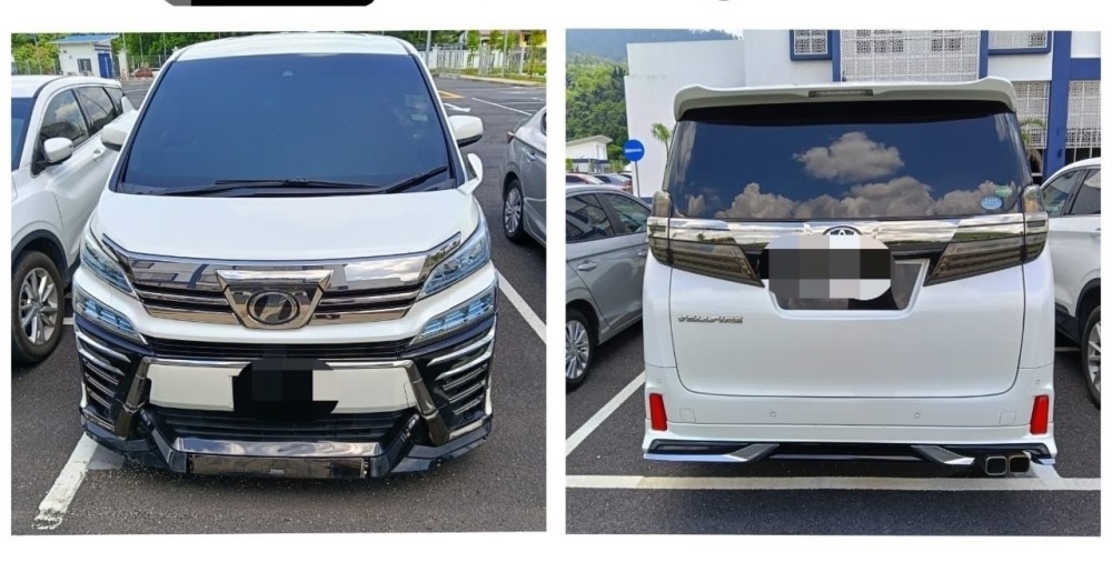 Kelantan police intercept Toyota Vellfire used to smuggle 15 undocumented migrants in Jeli
