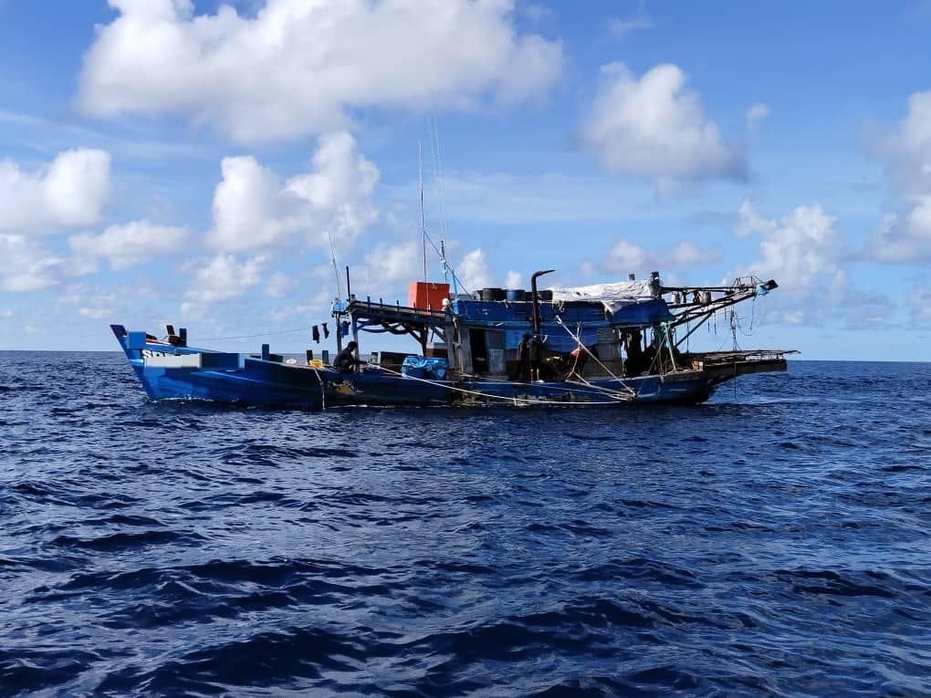 Malaysian Maritime Enforcement Agency intercepts Vietnamese fishing vessels off Kudat