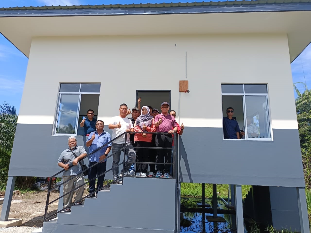 Fire victim gets new home through community aid
