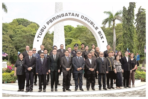 Federal recognition sought: Also Federal leaders participation in Double Six remembrance events