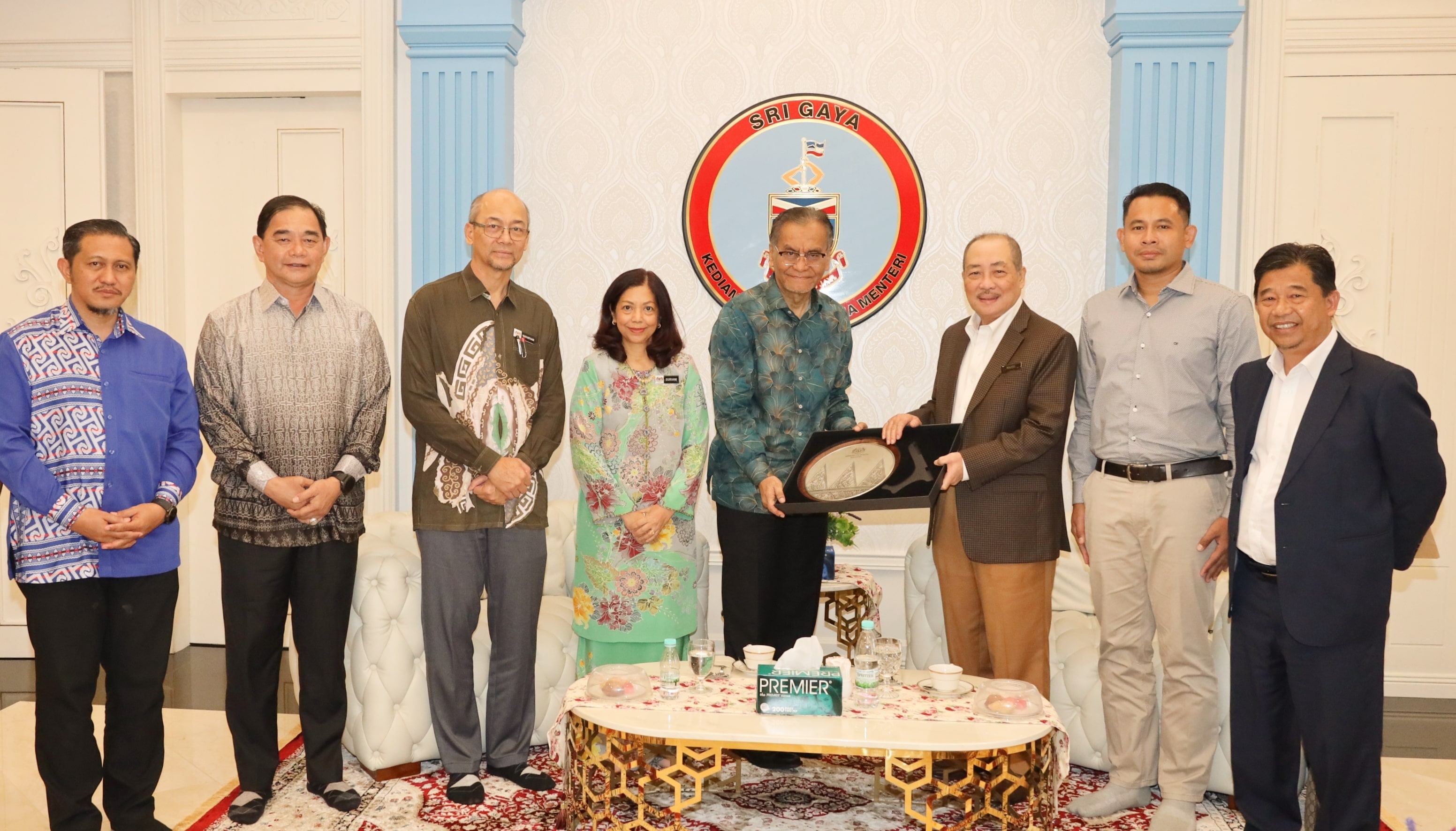 CM Hajiji receives courtesy visit from Health Minister