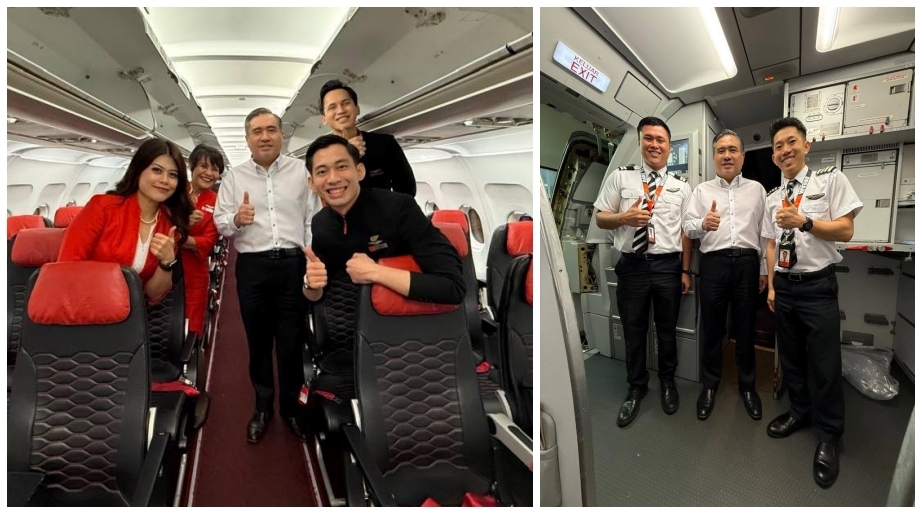 Loke praises AirAsia crew after adverse weather turns 50-minute flight into 4 hours