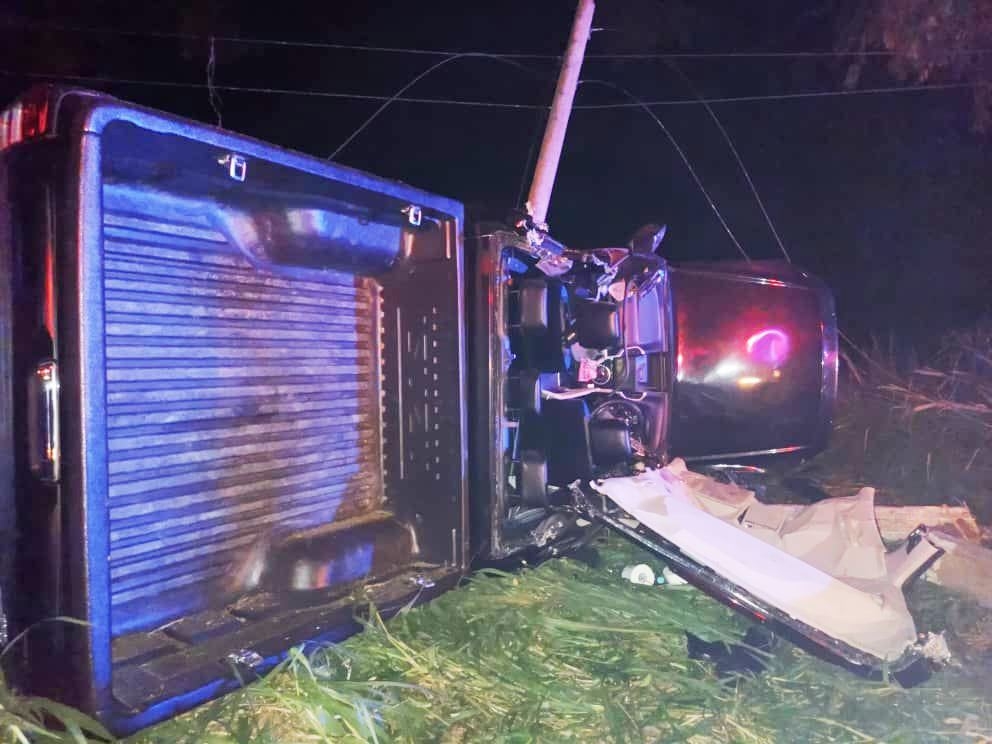 Man cheats death in Ranau crash