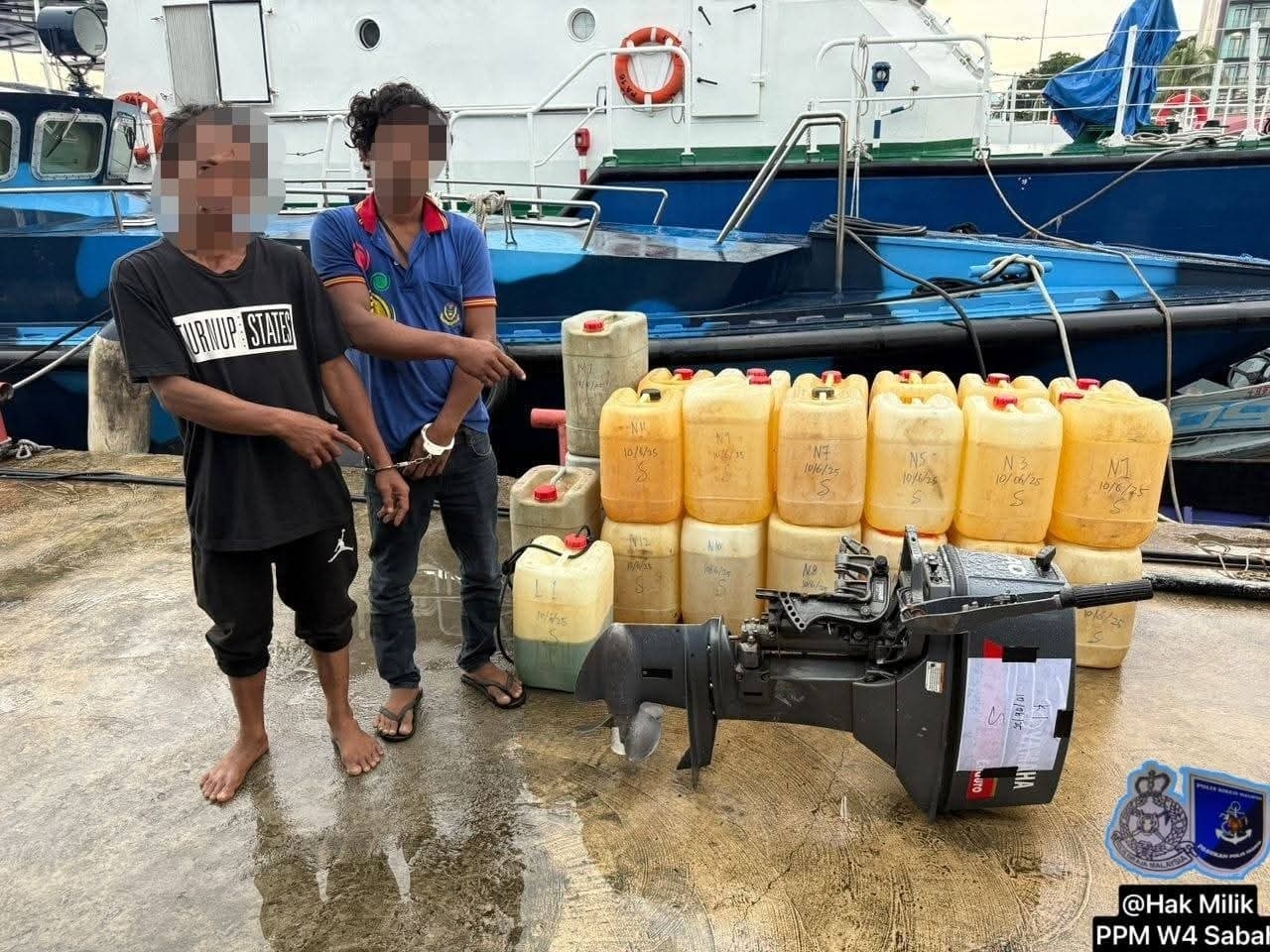 Trio held in Semporna, Labuan raids