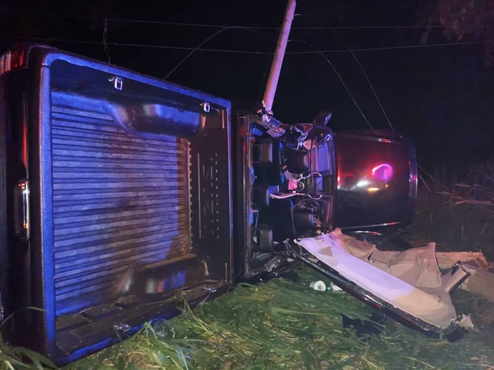 Driver seriously injured in late-night crash in Ranau