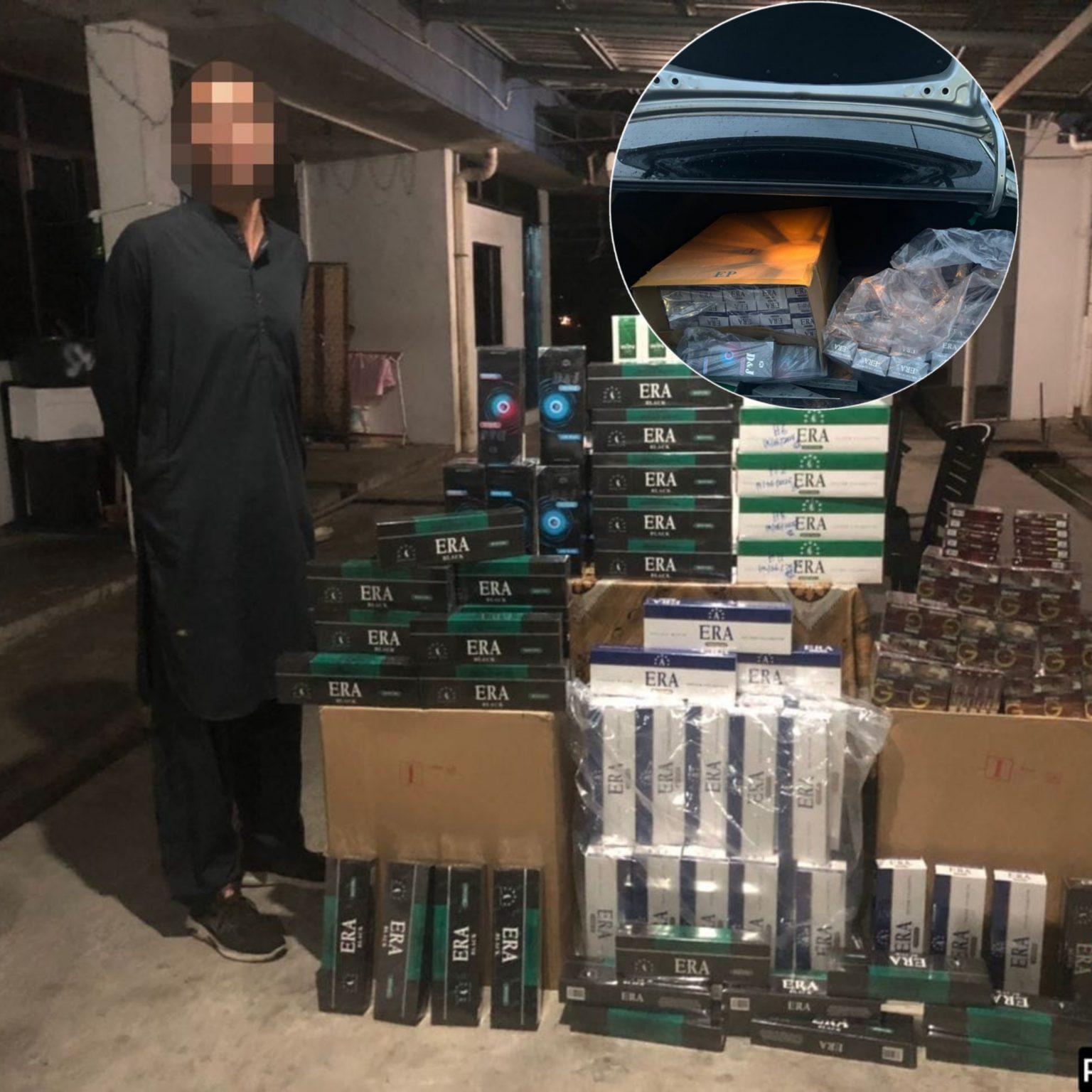 Pakistani man held with RM93,000 worth of untaxed cigarettes