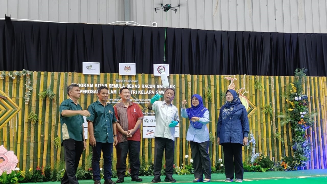 Recycling of pesticide containers a vital step: Yusof