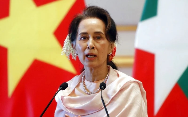 Myanmar woman arrested for Suu Kyi ‘happy birthday' post: local media