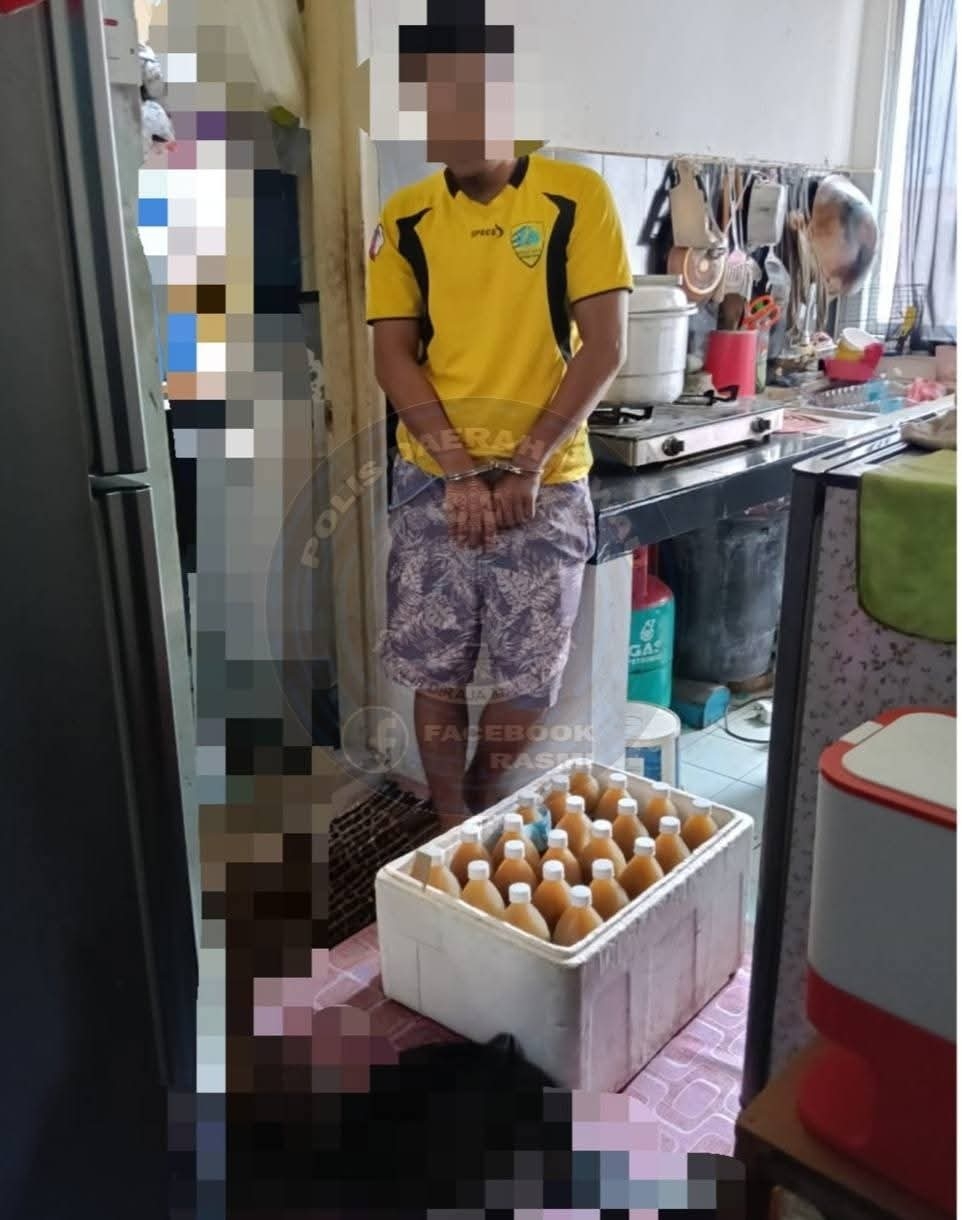 Tawau police bust ketum operation, nab drug suspect in separate raid