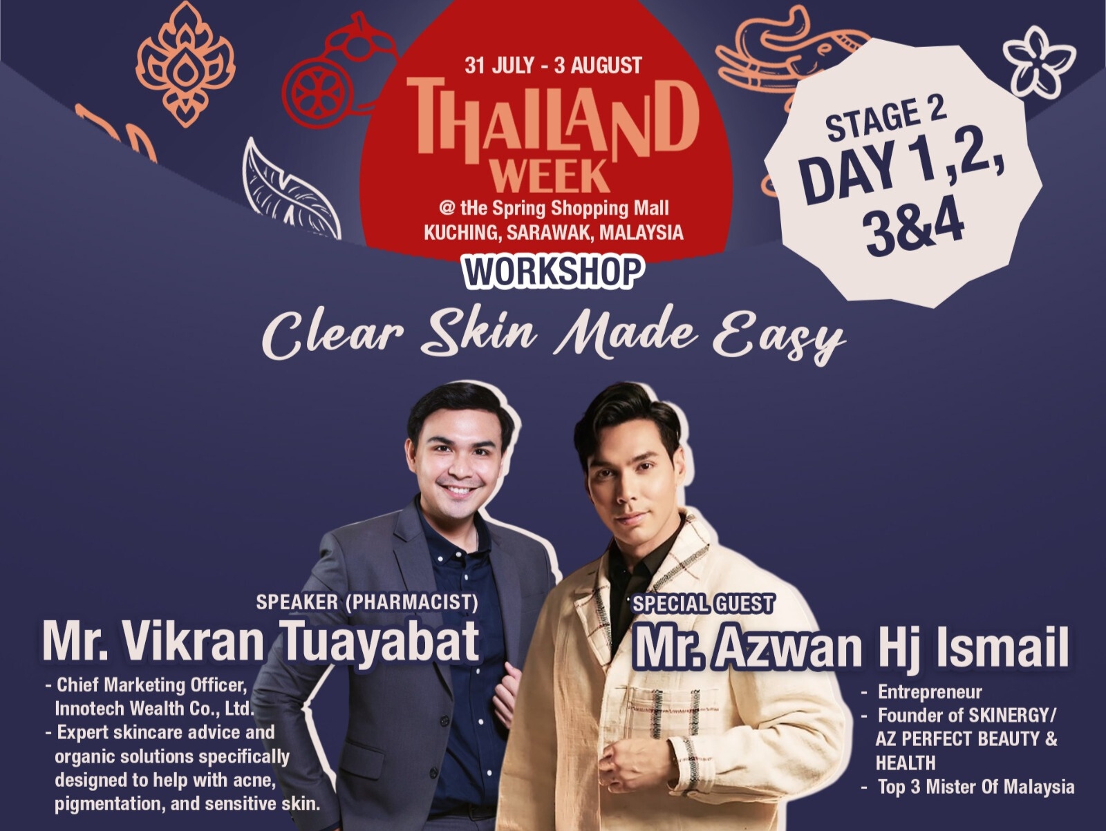 Thailand Week Makes Its Exciting Debut Indoors at The Spring Shopping Mall, Kuching