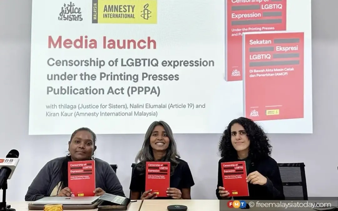 Activists slam censorship of LGBTIQ materials