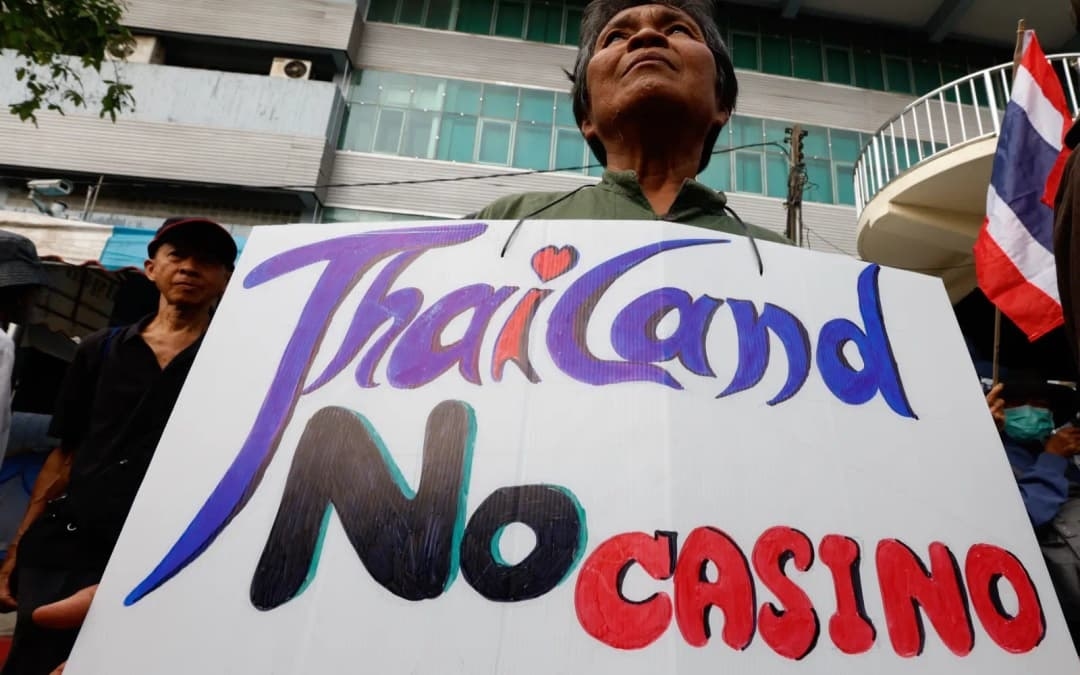 Thailand backtracks on casino bill as political turmoil deepens