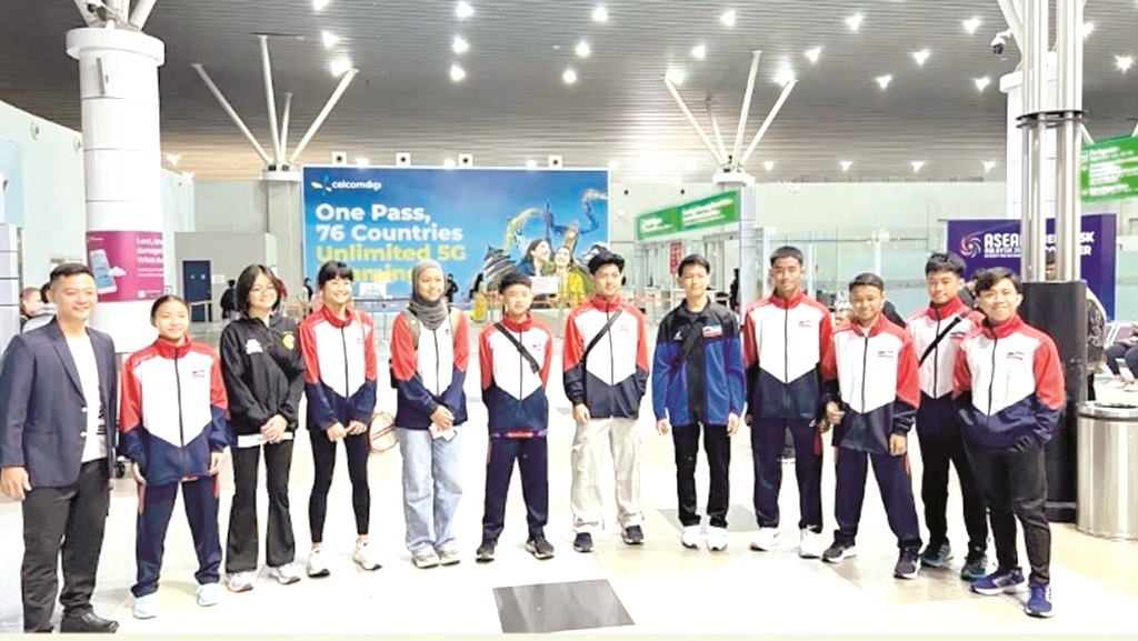 10 Sabah karatekas attending programme