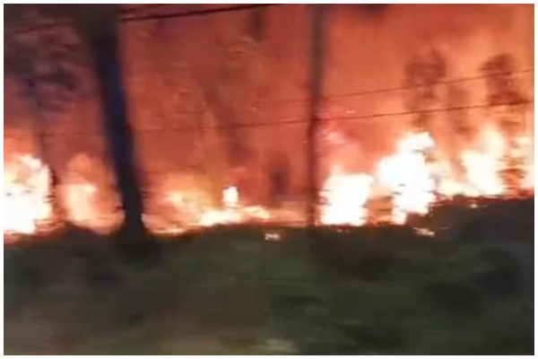 Sandakan bushfire extinguished