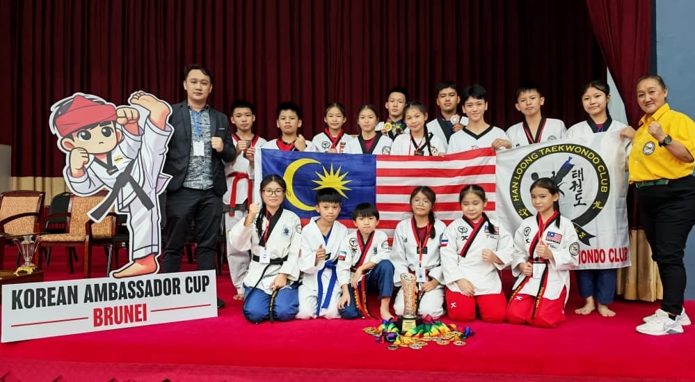 Han Loong athletes dominate poomsae event at Brunei meet