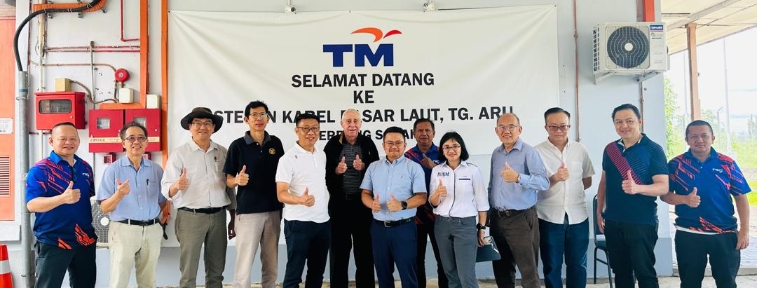 Institution of Engineers Malaysia Sabah Branch gain valuable insights at TM Tg Aru Cable Landing Station