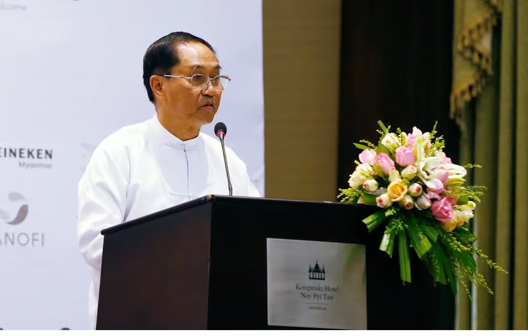 Myanmar's junta-picked figurehead president dies