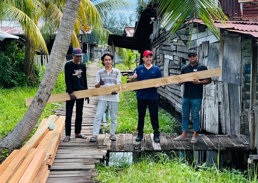 Gagasan Rakyat Tanjung Aru acts on villagers' call over broken bridge