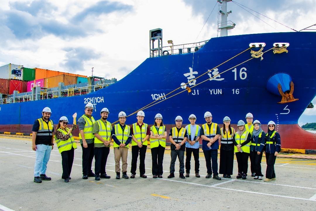 Sepanggar welcomes Singapore shipping route