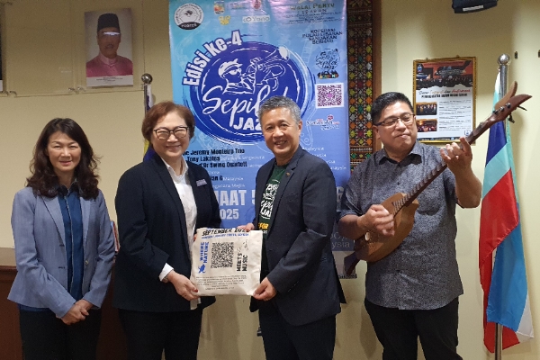 Liew backs Sepilok Jazz Festival set for September 6